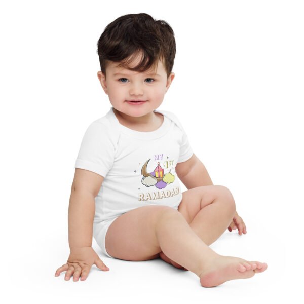 Baby short sleeve one piece - Image 4